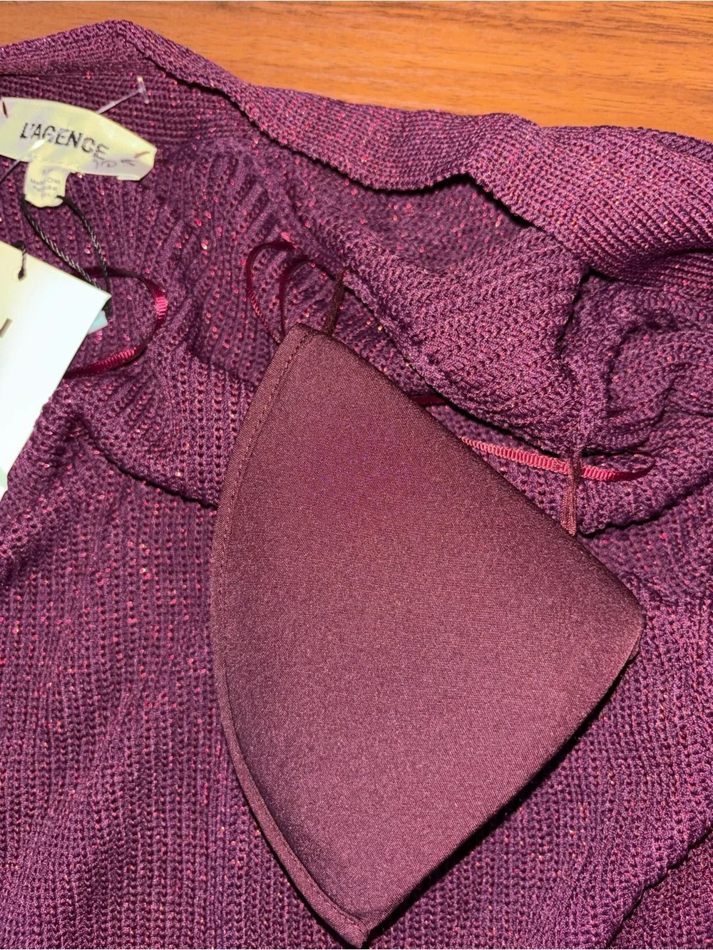 NEW L'agence Noe Double-Breasted Cardigan Small